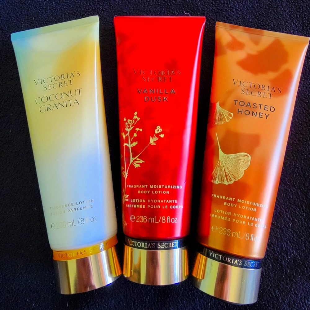 Victoria Secret Limited Edition Lotions set of 3